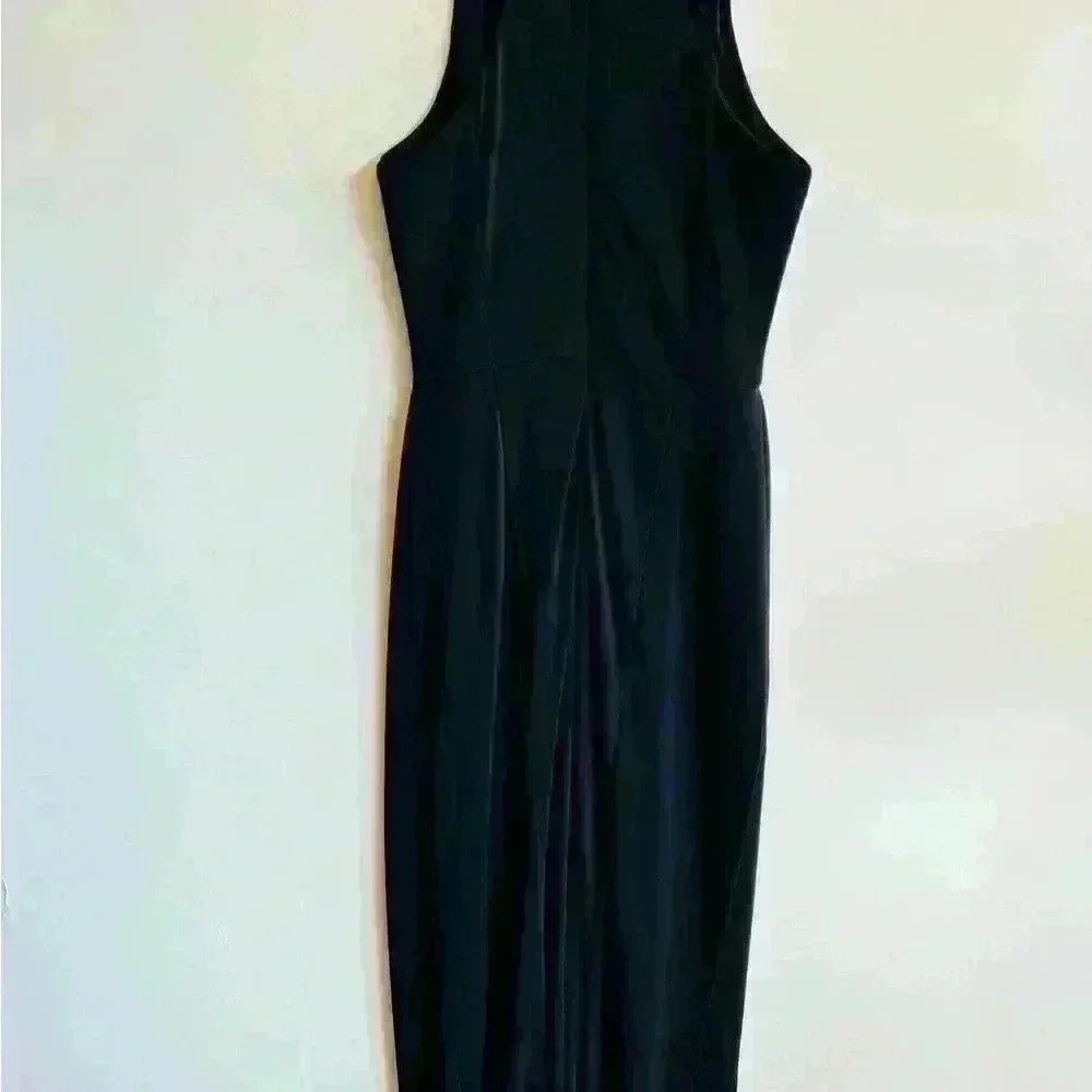 NEW! Cinq a Sept Lezlie Jersey Sleeveless Racerback Midi Dress - Picture 11 of 13